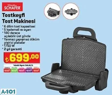 SCHAFER TOST MAKİNESİ SCHAFER TOST MAKİNESİ